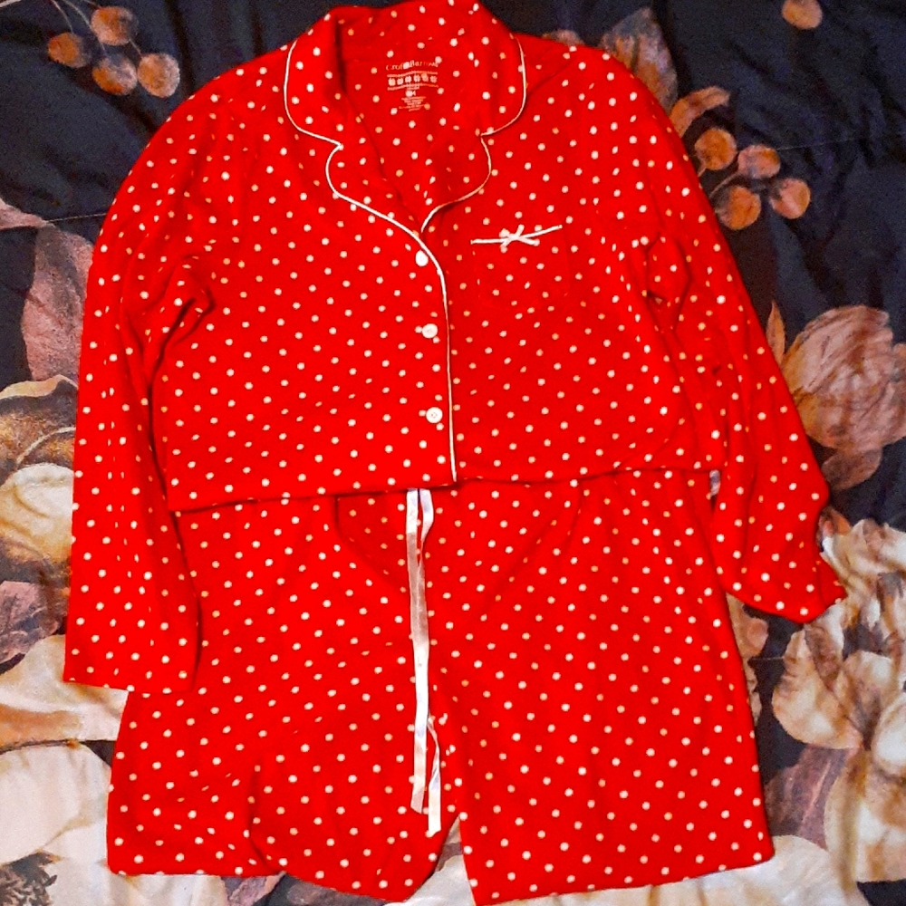 Red Flannel Pajama set